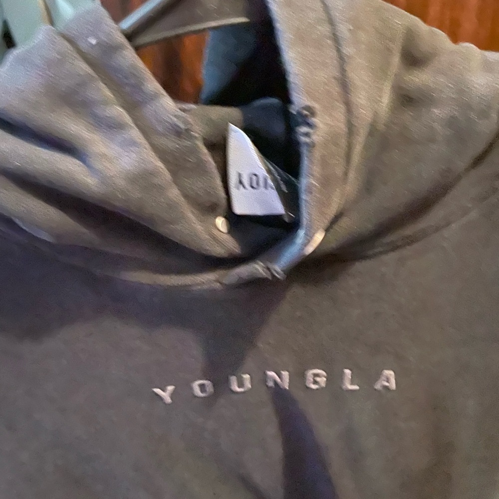 YoungLA Midnight Black Hoodie